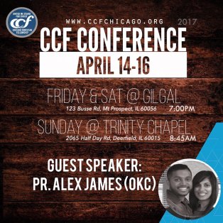 CCF Conference Flyer Creation