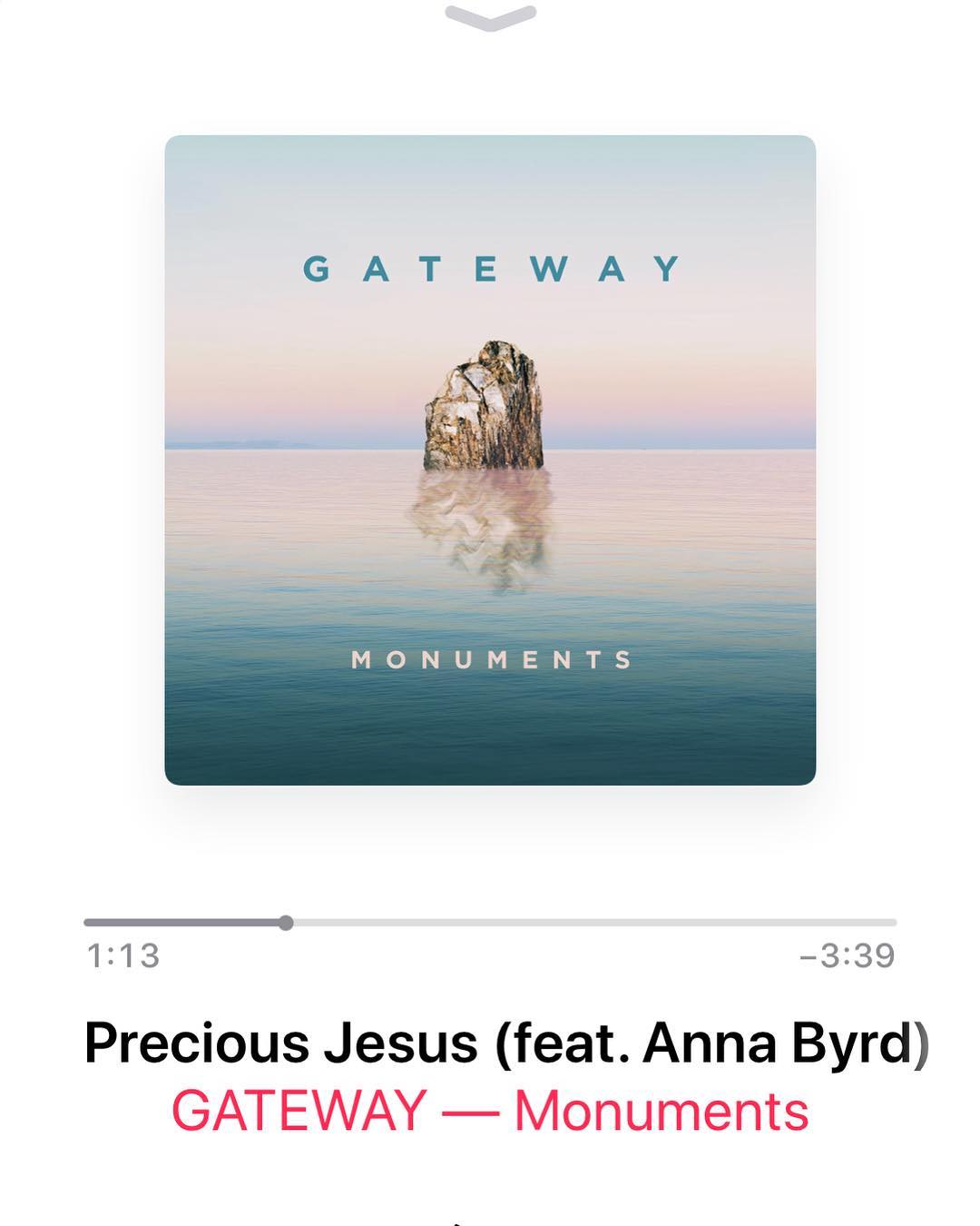 Check out gateways new album. Song “Precious Jesus”