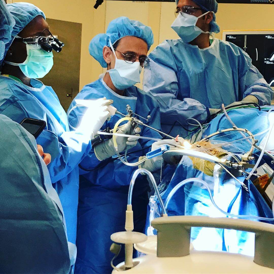 Glad to see NMH always at forefront of cutting edge technology. Today Dr. @babaksjahromi trailed the Artemis Neuro Evacuation – powerful and controlled Hemotoma Evacuation. Device is indicated for the controlled aspiration of tissue and or fluid from the Ventricular System and Cerebrum with Penumbra Pump MAXTM. #minimallyimvasive #neurosurgery. I love my team!!