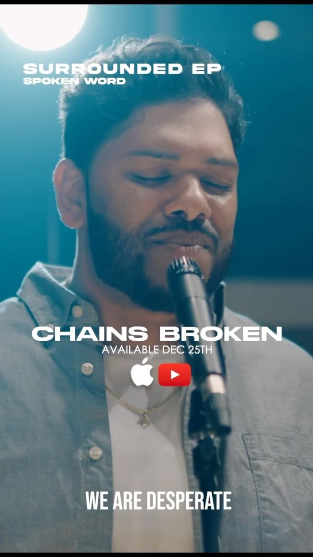 Releasing our Spoken Word EP “SURROUNDED” Tomorrow! Over the last 2 years we were able to collaborate with Worship Leaders & Musicians from our city to bring these powerful worship & spoken word EP.  I pray that you would listen & share to bless those around you.  Video by @dawn2duskproductions, @praisemathewofficial @blessmathew135 Graphics by @kevin_thomas_2911 Special thanks to @benjacob05 @iamleroysaji @rheaaabraham @shilpsterz